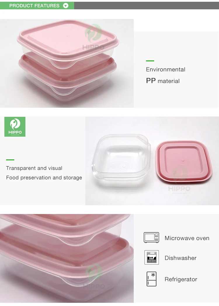Korean Food Keeper Storage 650ml Plastic Food Container Set Buy 650ml