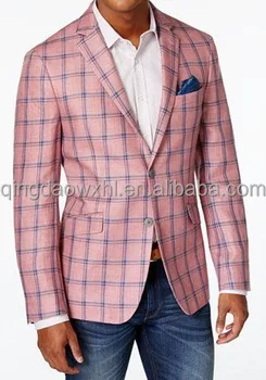 mens plaid sport coat