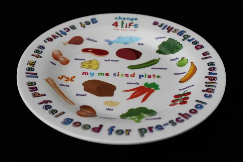 kid's 100%melamine meal plate