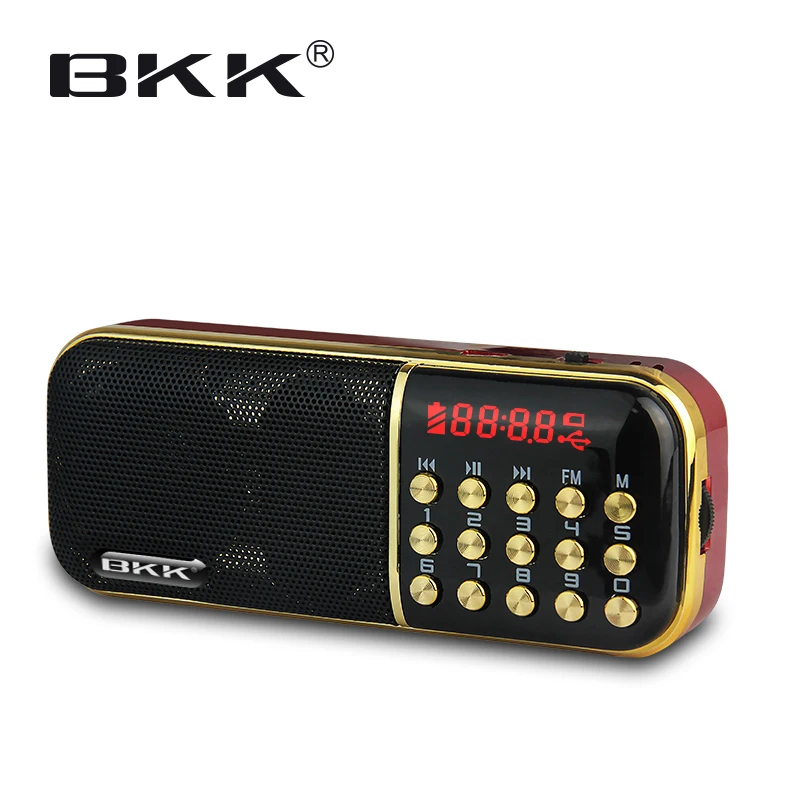 2018 Best multi cheap portable FM radio with TF card B851