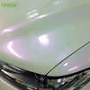 Chameleon white pearl glitter vinyl wraps for auto decoration high quality body cover film sticker with PVC material