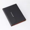 High quality wholesale promotional custom logo embossing printing coated journal a5 pu leather personalized journal notebook
