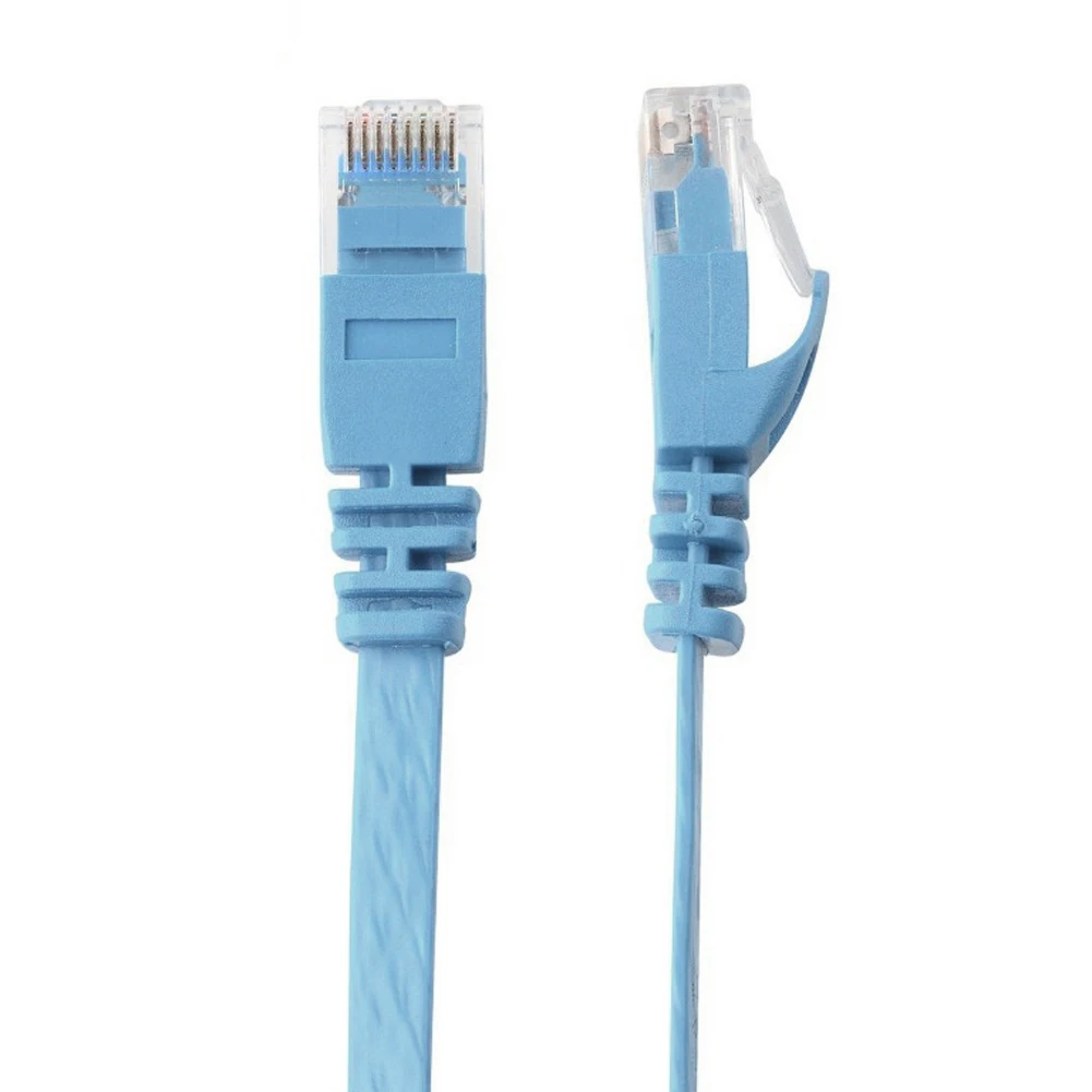 1m/2m/3m Flat Rj45 Cable Cat6 Ethernet Network Cable Patch Lead Rj45 ...