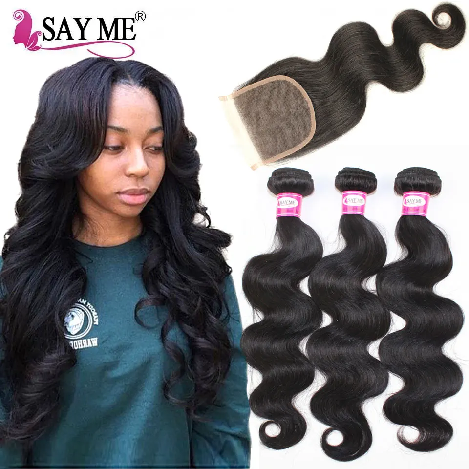 Cheap Aliexpress 9a Mink Bundle Hair With Closure Brazilian Human