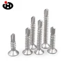Hot Sale Fasteners Stainless Steel DIN7504 Countersunk Head Self Drilling Screw