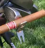 Cigar holder magnetic golf divot tool with design logo