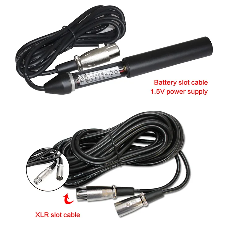 Professional Choir Condenser Microphone Capacitor Wired Chorus Mic High