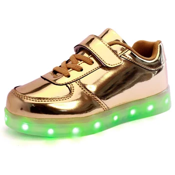 zapatillas doradas