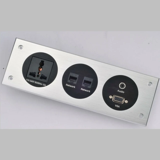 beautiful design network wall outlet with data