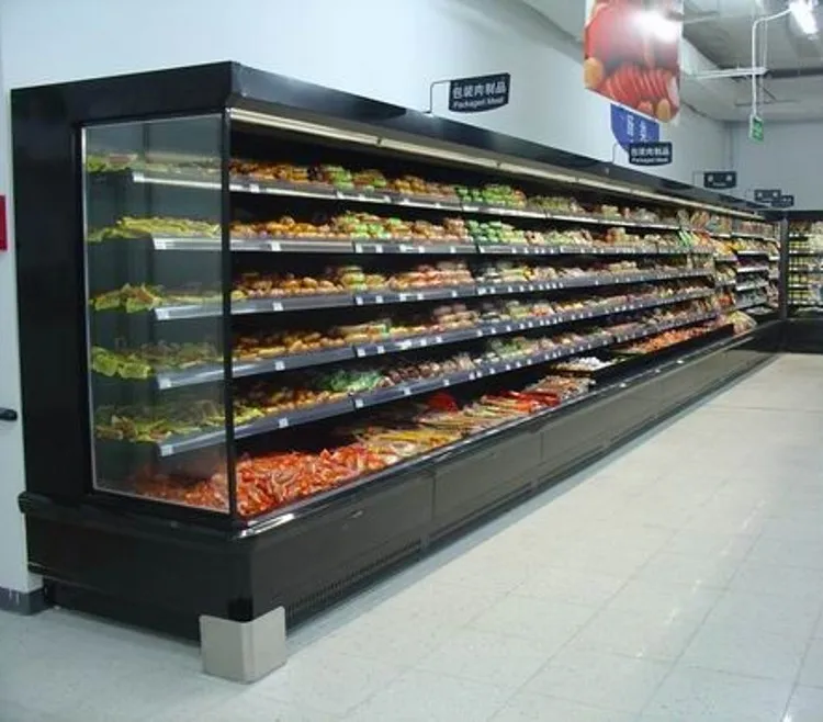 Supermarket Display Refrigerator/fruits And Vegetable Display Cooler