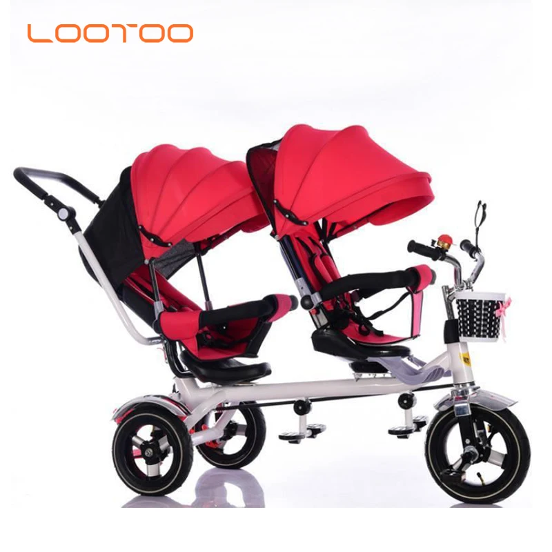 twin tricycle baby trike