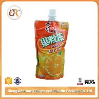 spout pouch standup liquid packaging larger