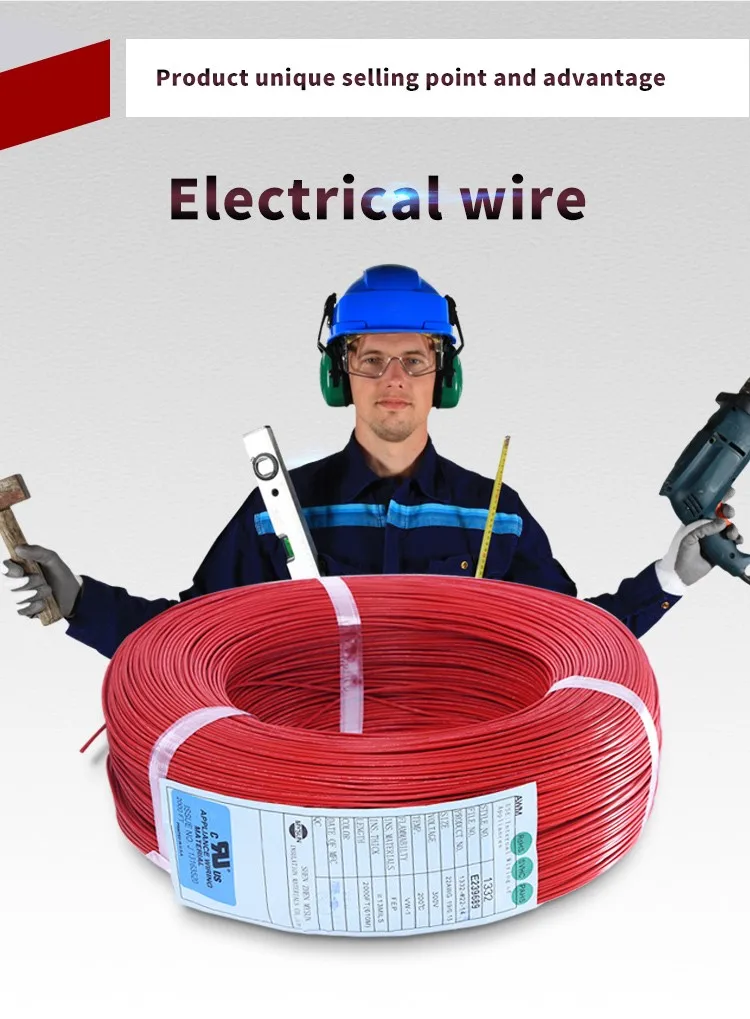 Ul3266 Halogen Free Varnish Resistant Xlpe Insulated Strong Thin Wire