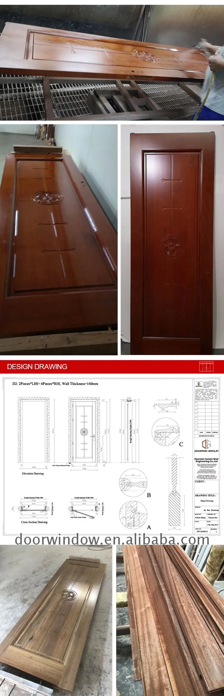 Inward swing storm door inward swing casement door with low price high quality inges swing casement door