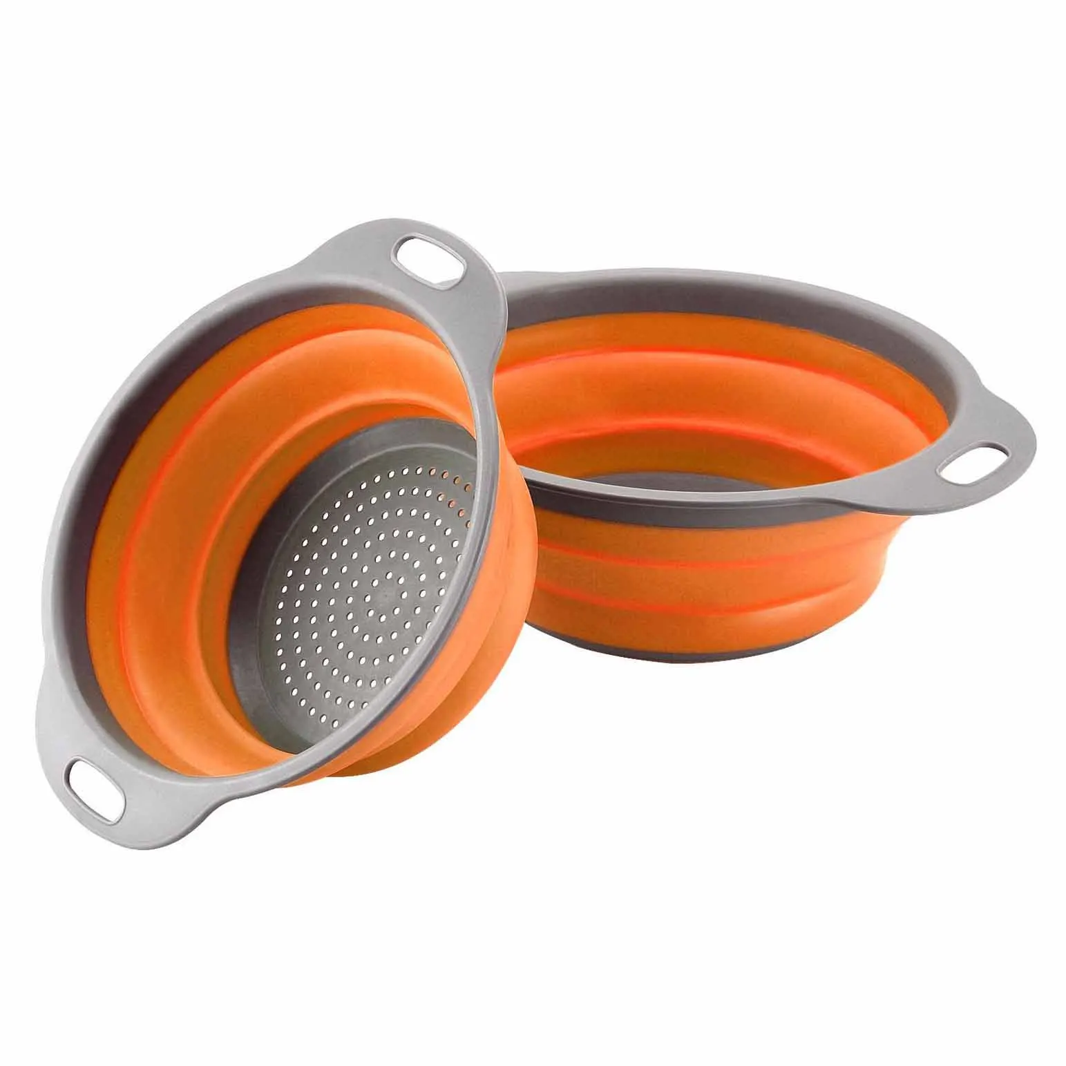 Silicone Collapsible Strainer Foldable Silicone Strainers,Kitchen ...