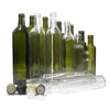 Stocked 100ml 250ml 375ml 500ml 750ml 1000ml Empty dark green clear square round cooking edible olive oil glass bottle