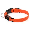 LED Dog Collar, USB Rechargeable Light Up Safety Pet Adjustable Soft Nylon Webbing, Great for Small Medium Large Dogs