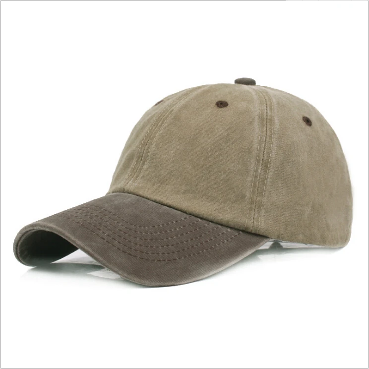 100% Cotton Washed Plain Distressed Baseball Cap - Buy Plain Distressed ...