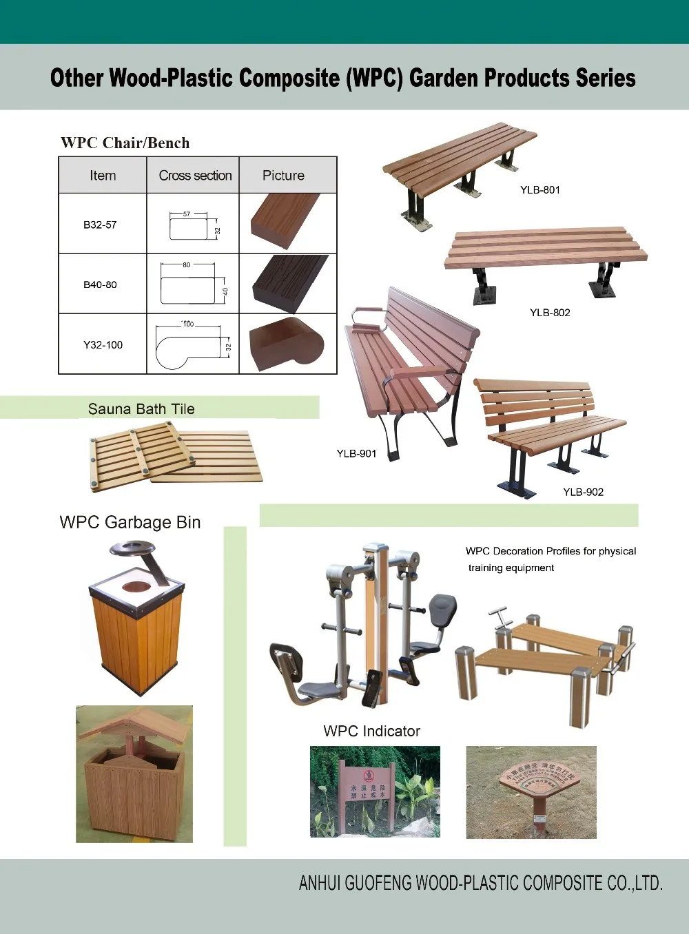 Outdoor Wood Plastic Composite Bench Decking Wpc Slats Buy Wood