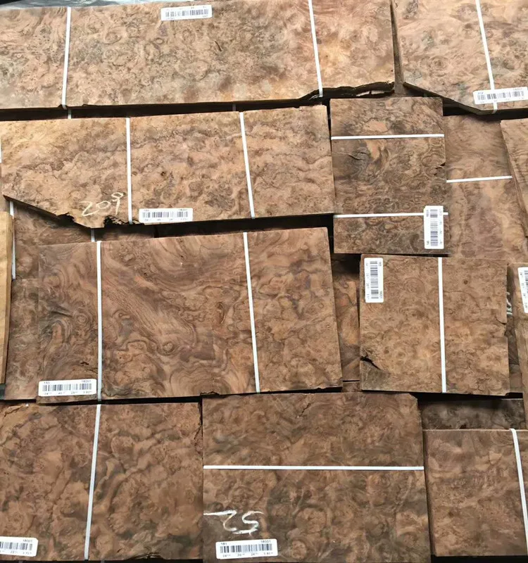 Aaa Grade 0.6mm Rotary Cut Walnut Burl Veneer For Wall Panel Buy Burl