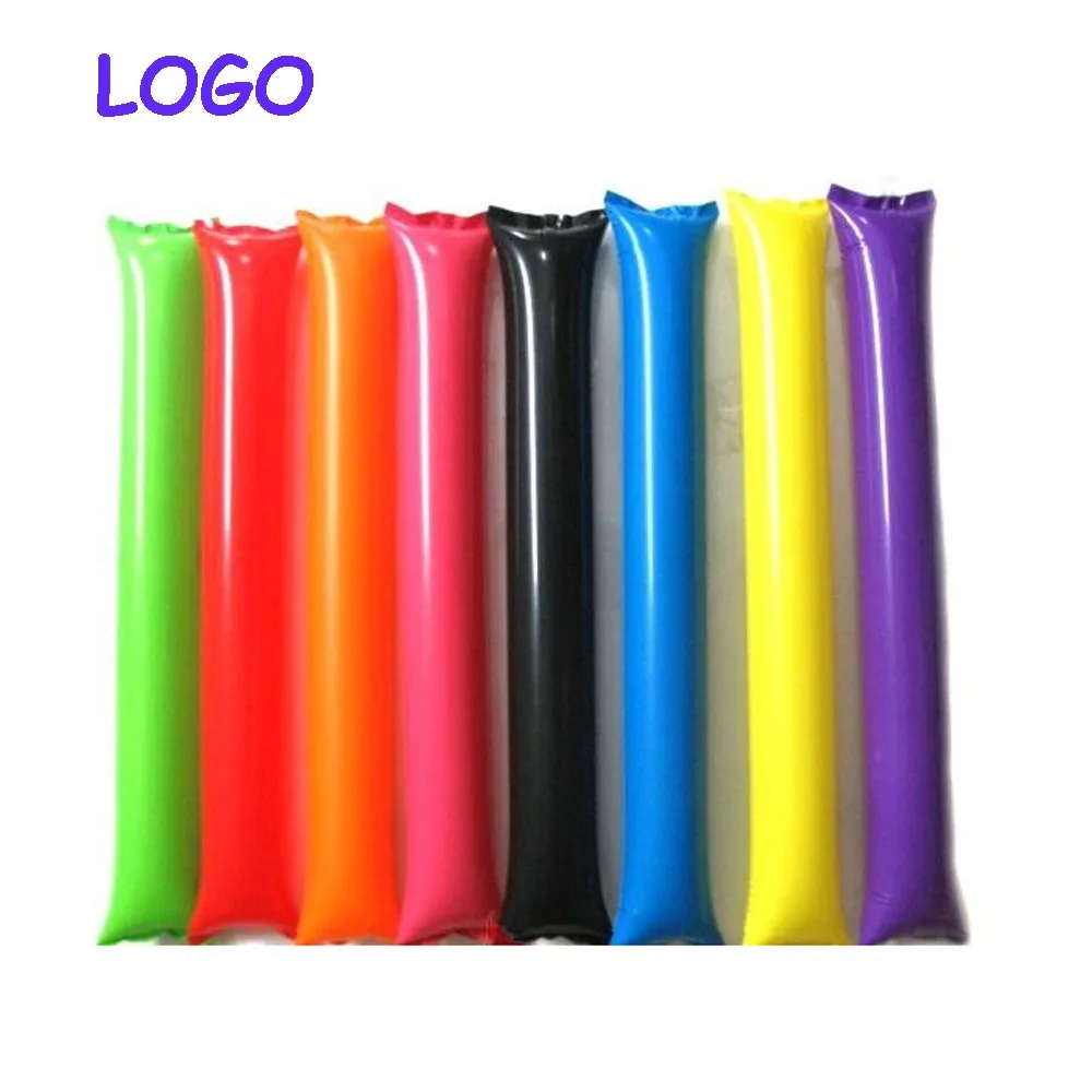 Customized Logo Plastic Inflatable Thunder Stick/ Fans Noisemaker Buy