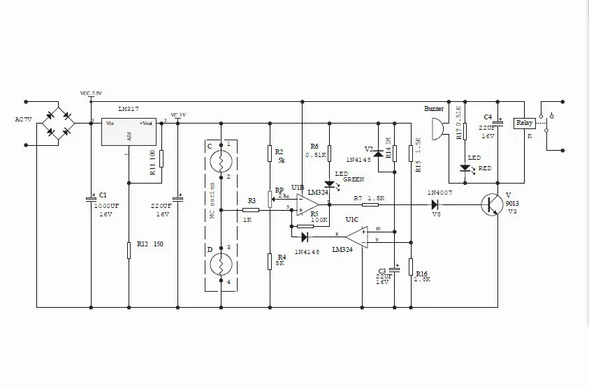 Catalytic combustion type combustible gas sensor Winsen MC105