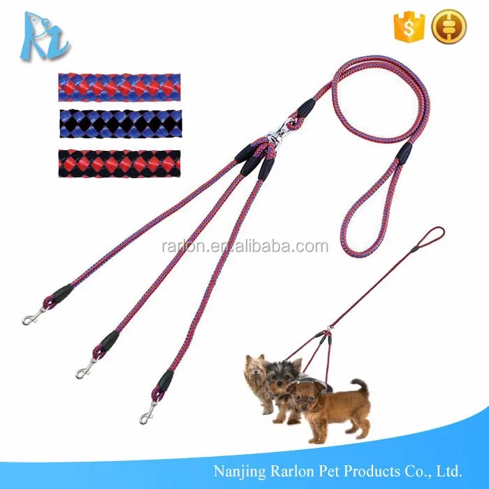 3 dog leash no tangle