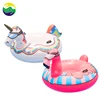 LC factory Flamingo and Unicorn Snow Toys Most Popular Inflatable Winter Plastic Snow Sled Tube For Sale