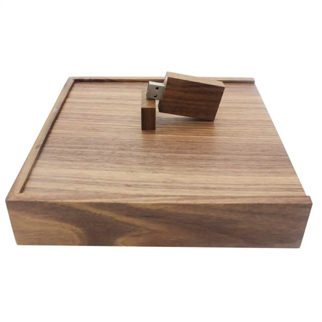 Walnut PhotoBox USB Flash Drive 8GB 16GB 32GB 64GB USB2.0 Memory Stick - ANKUX.COM