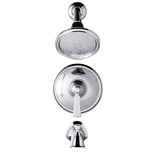 Kohler Elliston Bathroom Faucet Find Get Quotations Kohler Elliston Polished Chrome 1 Handle Bathtub And Shower Faucet With Single Function Showerhead By