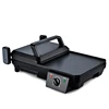 2000W 2-in-1 Electric Panini Plancha Grill for Home Use