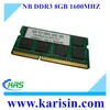 Computer components from China ddr3 ram 8gb 1600mhz for laptop