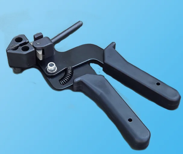 Hs600r Stainless Steel Self Lock Ball Type Cable Tie Install Tension