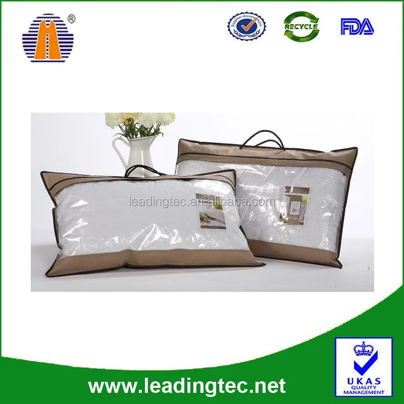 Hot Selling New Style Clear Vinyl Pvc Plastic Pillow Carrier Bag