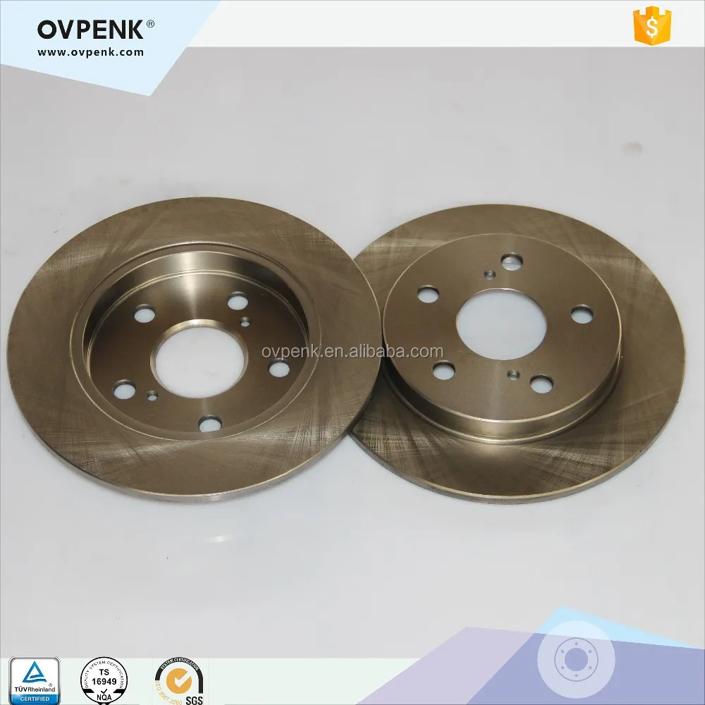 Rear brake disc for Toyota Corolla 2009-2010 wholesale Chassis Parts