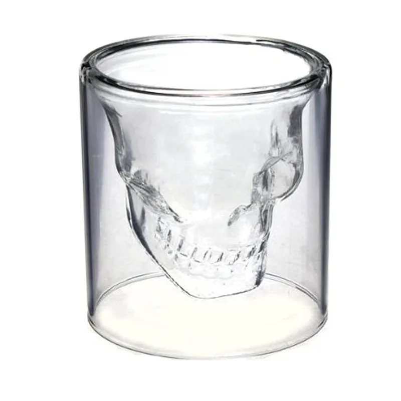 ACC diseño de calavera Vaso de chupito cristal, 75 ml 