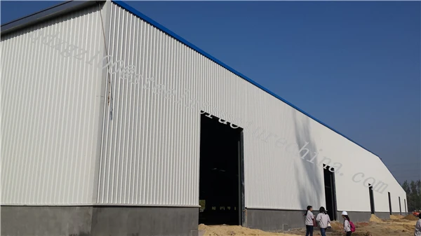 ISO9001&BV prefabricated industrial sheds