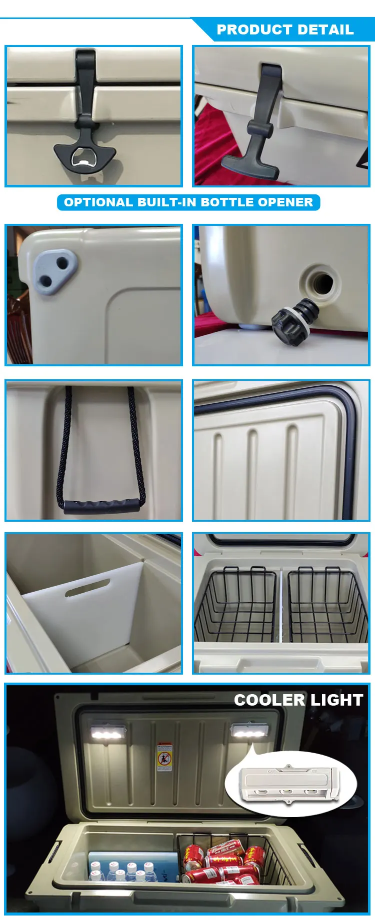Custom PU - VIP vacuum insulation panels thermo cooler box for cold chain transport