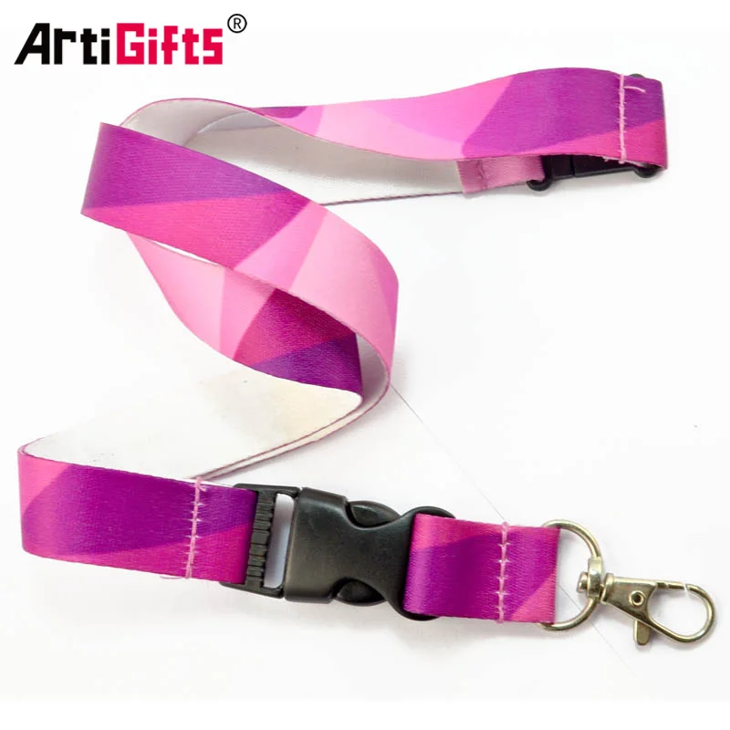 Nylon Lanyard Material Wholesale Key Chain Custom Logo Lanyard Belt