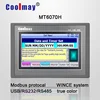 7"HMI display with Ethernet port resolution 1024*600 remote upload and download