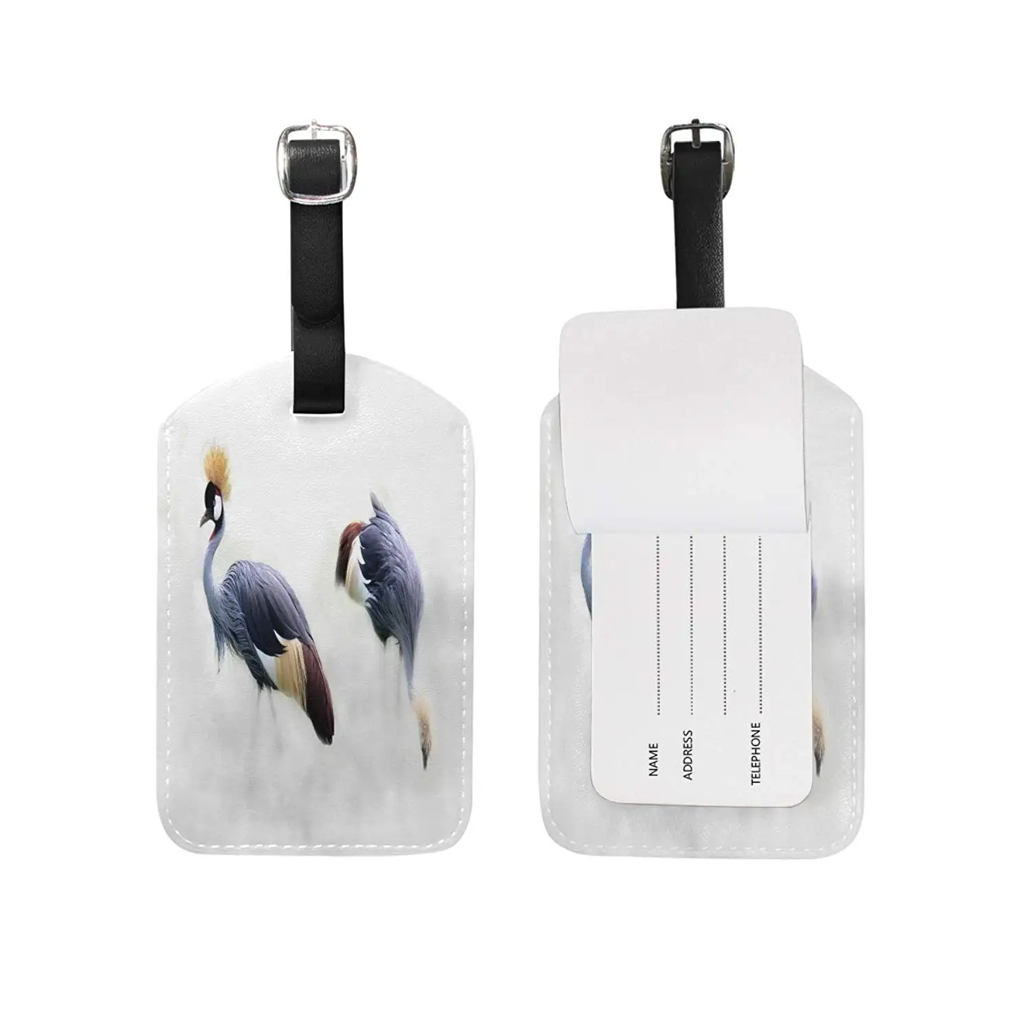 1Pcs Saobao Travel Luggage Tag Dragon PU Leather Baggage Suitcase Travel ID Bag Tag