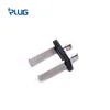 Electrical Plug Ground 2 Pin Plug Insert Adapter