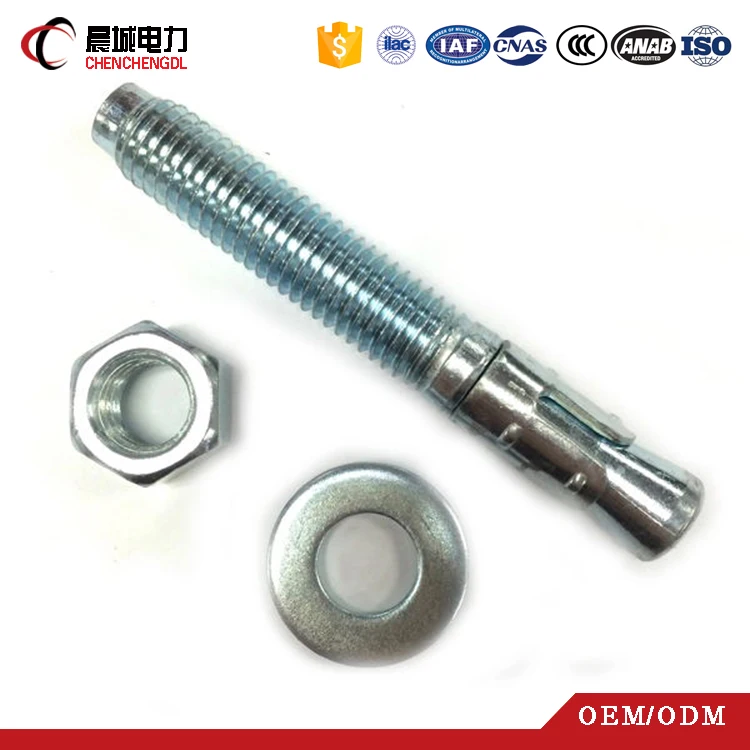 China Good Price Steel Asphalt Anchor / Wedge Anchor With Bolt And