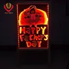 NEW !! LED lights board ,led advertising writing board/sparkle neon led writing board