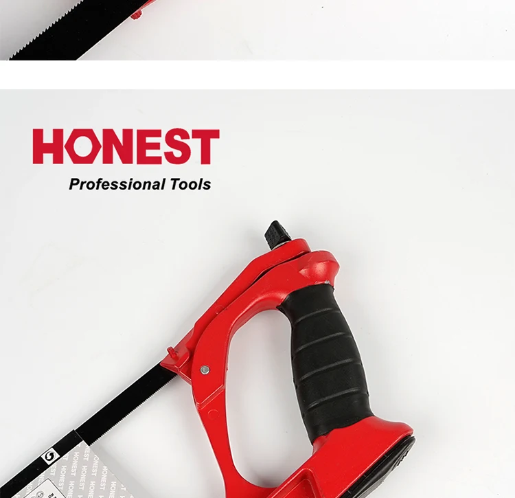 Cutting Hacksaw Frame Handle Garden Saw Adjustable Wood Aluminium Alloy with Rubber Steel