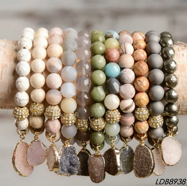 Beaded Druzy Bracelet Suppliers And Beaded Druzy Bracelet Supplieranufacturers At Alibaba