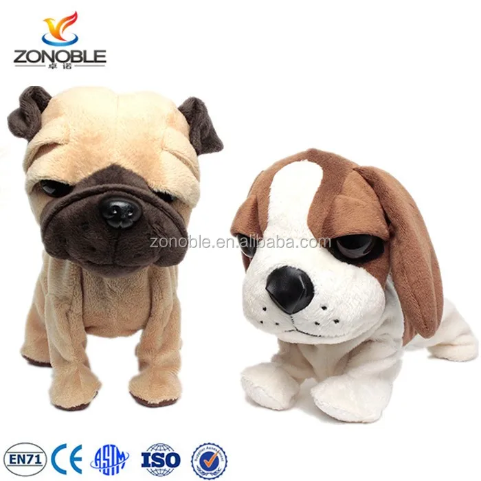 peluche perro ojos grandes