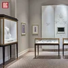 Retail Wooden Glass Display Jewelry Shop Interior Design