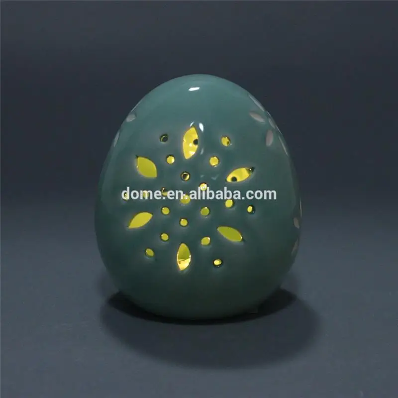 Colorful Ceramic Led Light Large Easter Egg Decoration Buy Easter Egg