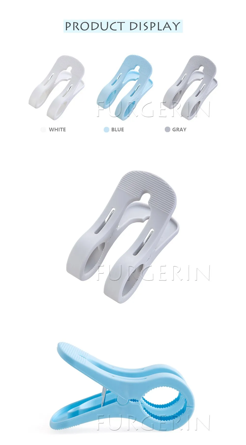 Home Retractable Windproof Clothesline Washing Clips Laundry Drying